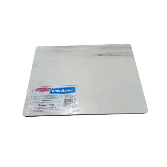 Melissa & Doug Wooden Hand Crafted 3+ Toddler Puzzles Ambulance & Sports Car - Picture 7 of 8